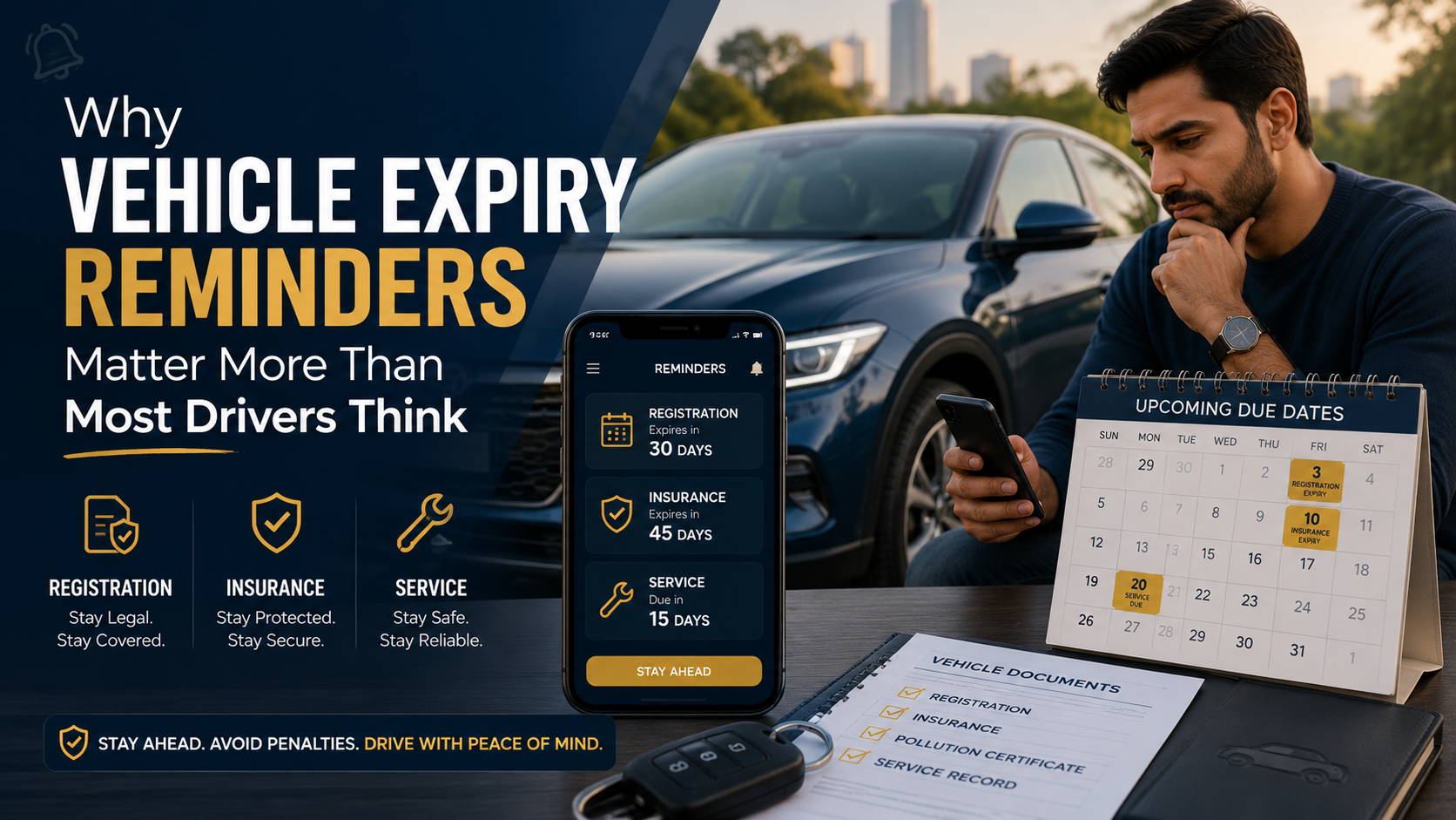 Why Vehicle Expiry Reminders Matter More Than Most Drivers Think